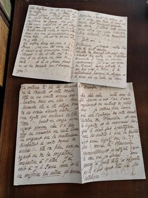 Lettre manuscrite 1918 correspondance intime mémoire guerre France