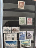 Lot de timbres vintage Chine anciens, collection philatélie asiatique rare rétro