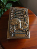 Médaille bronze Festival Mondial Coiffure Paris 1980 vintage trophée stylisme