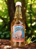 Mignonette liqueur vintage Crème de Coco AM tropical étiquette bleue rare