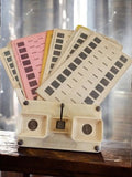 Visionneuse stéréoscopique Lestrade vintage appareil optique rétro avec vues