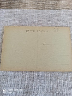 Carte Postale Ancienne Navire Monique paquebot Compagnie Auxiliaire Marine