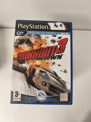 Boîte vide pour Burnout 3 PlayStation 2 PS2, étui officiel sans disque ni notice