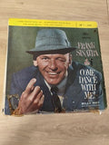 Vinyle 45 tours vintage Frank Sinatra Come Dance With Me pochette usagée