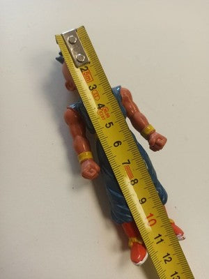Figurine Dragon Ball GT vintage rétro, tenue bleue, jouet ancien rare occasion