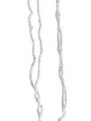 Collier perles de culture authentiques vintage, fermoir doré, élégant rétro