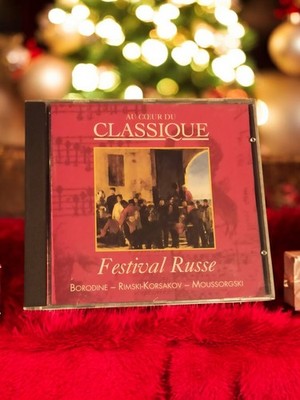 CD musique classique Au Cœur du Classique Festival Russe Borodine Rimsky Moussor