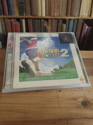 Jeu PlayStation 1 Minna no Golf 2 PS1 Sony Import Japonais vintage golf