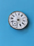 Ancienne montre gousset vintage à cadran romain, pour pièces ou restauration