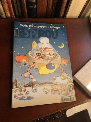 Magazine Spirou n°3480 illustré Noël vintage rétro collector