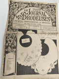 Ancien journal Le Journal des Brodeuses 1949 broderie vintage motif