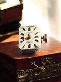 Mouvement montre mécanique CRONES vintage cadran rectangulaire Incabloc 17 jewel