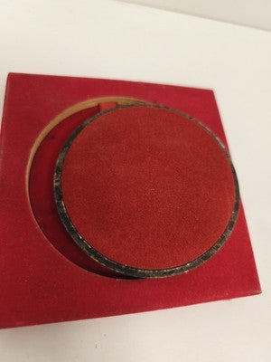 Médaille René Descartes portrait relief finition argentée Cogito décoratif