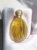 Flacon factice parfum vintage, bouchon doré, déco rétro ancien rare