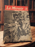 Magazine ancien Le Miroir 1940 presse rétro couverture bombardement WW2