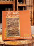 Vinyle 33 tours Cîteaux Salve Regina ancien, chœur trappiste, jaquette orange