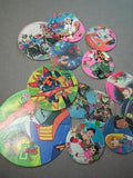 Lot Menko vintage Japon animés robots Astroboy Galaxy Railways années 80-90