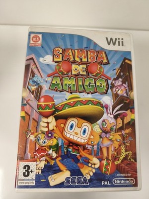 Boîte vide Nintendo Wii Samba de Amigo - Coffret original sans disque ni notice