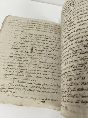 Acte notarial manuscrit 1797 Directoire XVIIIe, succession 20 p.