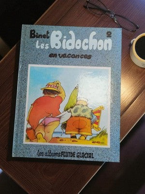 Bande dessinée Les Bidochon 2 en vacances Binet vintage Fluide Glacial BD