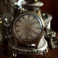 Montre mécanique Matex vintage cadran patiné années 50-60 homme
