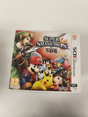 Boîte vide pour Nintendo 3DS Super Smash Bros, emballage original sans jeu