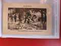 Carte postale ancienne Provence La Farandole Valère Bernard scène vintage