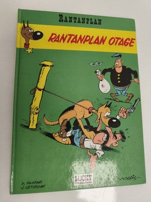 Bande dessinée Rantanplan Otage Lucky Luke 1992 album BD Morris