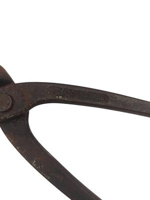 Pince coupante vintage ancienne Germany, grande tenaille rétro outil métal