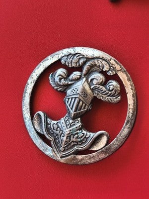 Ancien insigne militaire de béret vintage collection armée décoration rétro