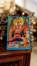 Carte Dragon Ball Z vintage Gogeta n°576 POWER 8 rare série japonaise