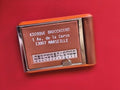 Vintage Répertoire Téléphonique de Bureau Ancien Mini Index Adresse Marseille