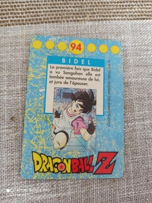Carte Dragon Ball Z vintage 1994 Gohan Bird Studio illustration tournoi