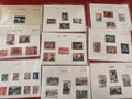 Lot anciens timbres vintage France Vietnam Canada divers pays philatélie collect