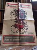Journal Granma Cuba Vintage - Année internationale de l'enfant, propagande révol