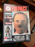Magazine cinéma Impact n°32 vintage, Le Silence des Agneaux, Predator 2