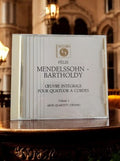 CD Accord Mendelssohn Bartholdy Quatuor à cordes Vol 2 Artis Quartett Vienne