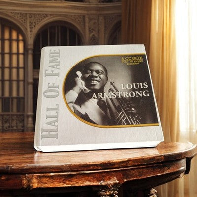 Coffret CD Louis Armstrong Hall of Fame 5 disques jazz + livret