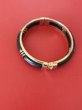 Bracelet ancien vintage en métal, bijou rétro collection, accessoire d'époque ra