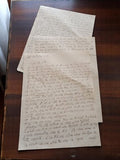 Lettre manuscrite 1918 mère d’Yvette correspondance guerre WW1