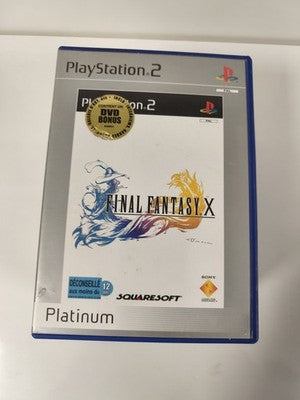Boîtier Playstation 2 Final Fantasy X vide, boîte seule sans disque ni notice PS
