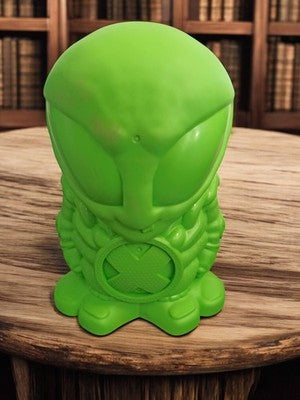 Figurine Treasure X Mega Alien verte, jouet rare, déco alien X