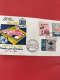 Vintage FDC Vietnam 1966 UNESCO premier jour, timbres commémoratifs anciens