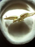 Insigne ancien Armée de l’air France aigle doré vintage aviation militaire