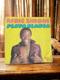 Disque vinyle 45 tours Afric Simone Playa Blanca vintage ancien Barclay