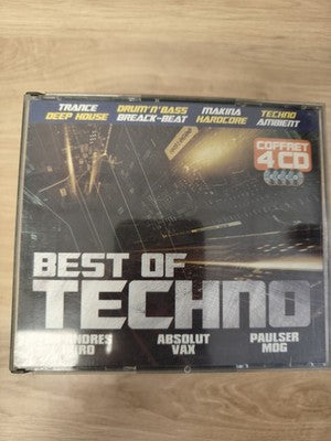 CD Best Of Techno - Compilation Musique Électronique Dance Années 90 2000 Occasi
