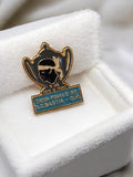 Pin's vintage Coupe de France OM Bastia 1982 football ancien rare rétro