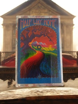 Cassette audio Half Way Home K7 vintage – pochette psychédélique rare