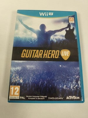 Jeu Wii U Guitar Hero Live Nintendo avec disque original version française