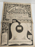 Ancien journal broderie Le Journal des Brodeuses 1950 motif vintage